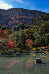 Obraz premium Tenryu-ji garden in autumn