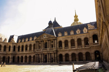 Fototapeta premium Hotel des Invalides courtyard