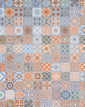 ceramic tiles patterns from Portugal