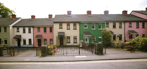 row of houses
