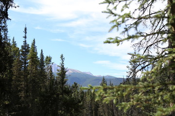 Beautiful view of a mountain landscape