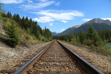 Railroad track