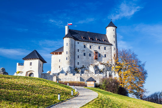 At the Bobolice Castle