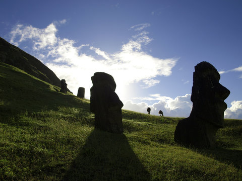 Moai of Easter Island