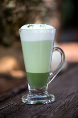 Green tea latte