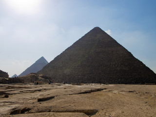 Fototapeta na wymiar Giza' Pyramid