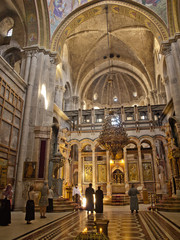 Church of the Holy Sepulchre at jerusalem