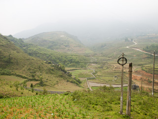 The view of Sapa, Vietnum