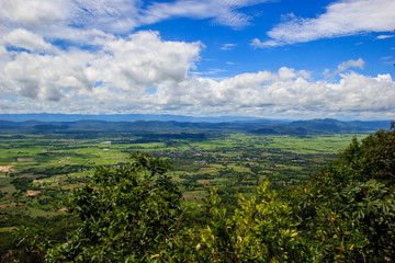 Fototapeta na wymiar Stunning areal view from Mount