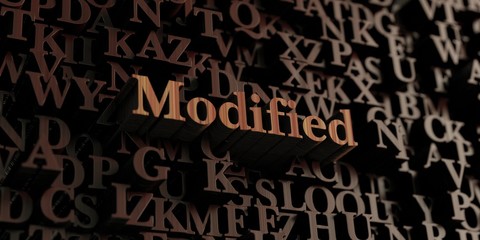 Modified - Wooden 3D rendered letters/message.  Can be used for an online banner ad or a print postcard.