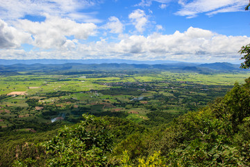 Obraz premium Stunning areal view from Mount