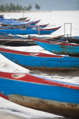 Fototapeta na wymiar Fishing Boats Vietnam