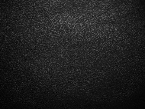 Black Leather Texture Background