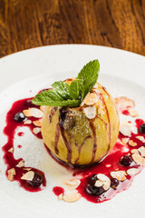 roasted apple