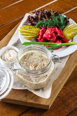 appetizer in the bar