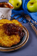 Traditional potato pancakes