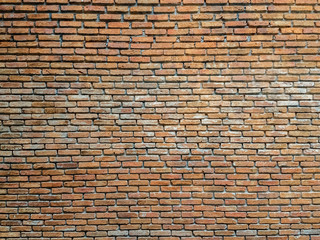 Weathered Brown Brick Wall Background