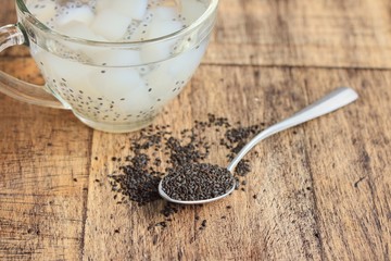 jelly with basil seed