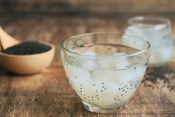 jelly with basil seed