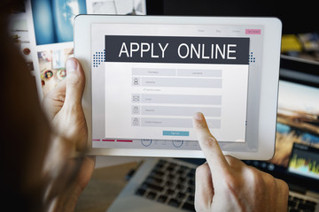 Apply Online Membership Registration Follow Concept