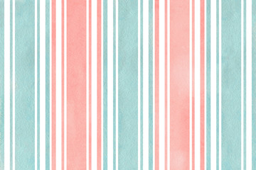 Watercolor striped background.