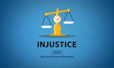 Law Judgement Rights Weighing Legal Concept