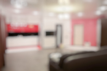 blurred kitchen background