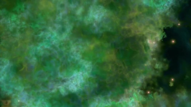abstract galaxy nebula animation 4k
