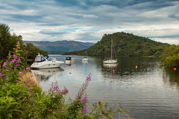 Boats on Loch Lomond