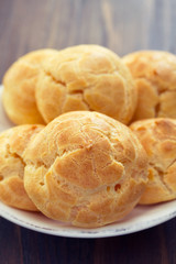 snack cookies on white plate