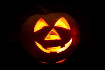 symbol of halloween, scarry jack pumpkin
