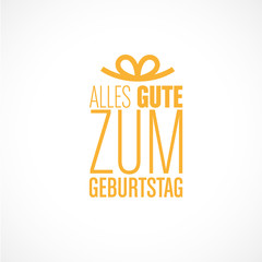 Bonne Anniversaire En Allemand