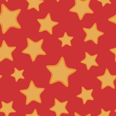 Stars seamless pattern