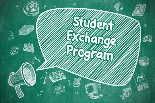 Student Exchange Program - Business Concept.