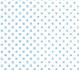 Pattern in blue polka dot © elenag177