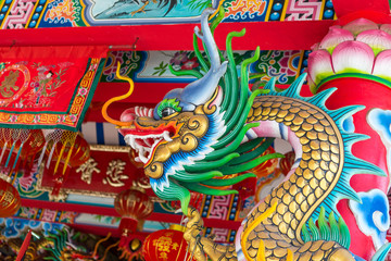 Fototapeta premium Dragon Statue