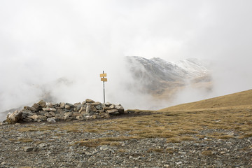 Excursión en la montaña.  Gra de Fajol. Ripollés. Cataluña.