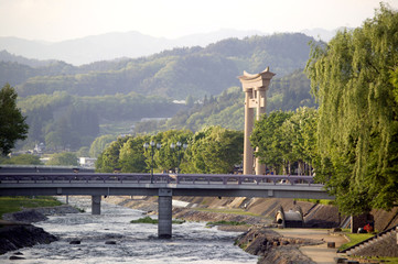 torii gate n bridge
