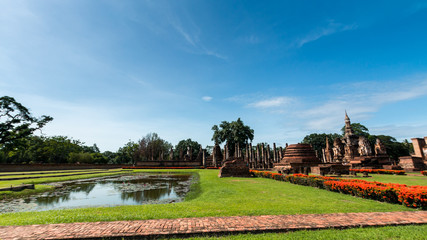 Sukhothai Historical Park, Sukhothai Thailand.