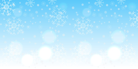 winter snowflake background