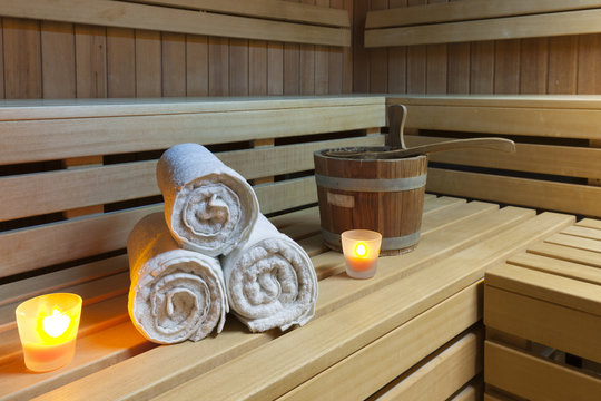 Bio-Sauna mit Farbwechsel