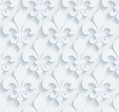 Light gray seamless background. Neutral tileable vector pattern.