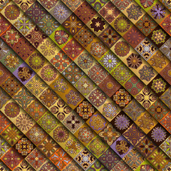 Seamless pattern. Vintage decorative elements. Hand drawn background. Islam, Arabic, Indian, ottoman motifs. Perfect for printing on fabric or paper.