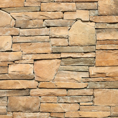 part of a stone wall, for background or texture.