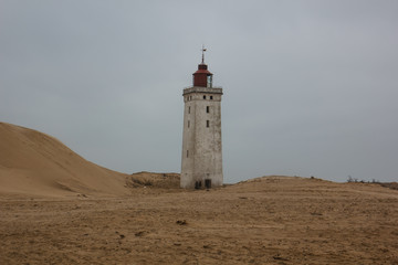 Rubjerg Knude Fyr lighthouse, Rubjerg,Denmark 