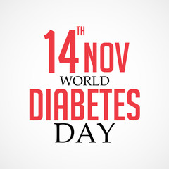 Fototapeta premium World diabetes day