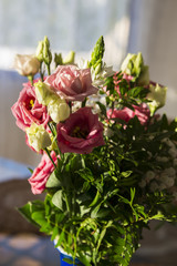 Bouquet of attractive fresh flowers