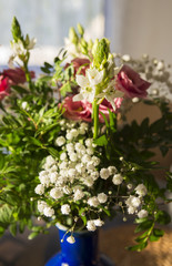 Bouquet of attractive fresh flowers