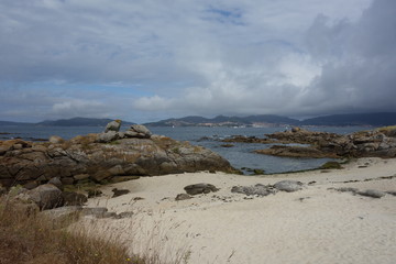 Samil beach,Vigo,Spain