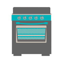 oven stove icon image vector illustration design 